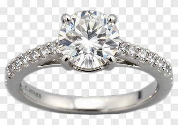 Diamond Engagement Ring PNG
