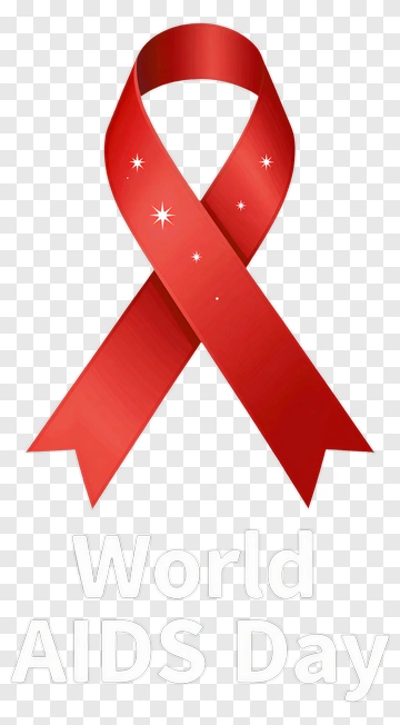 World Aids Day Red Ribbon PNG
