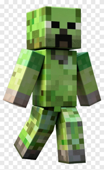Minecraft Creeper Character PNG