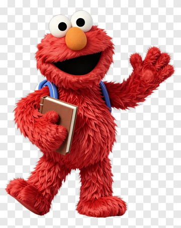 Cartoon Character Holding A Book PNG