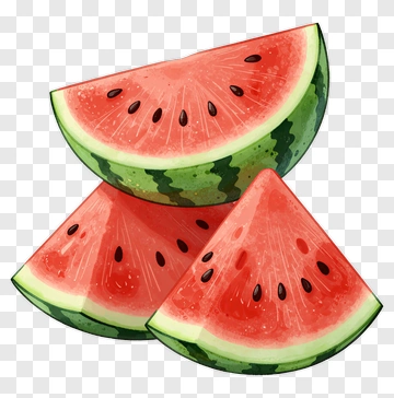 Watermelon Slices PNG