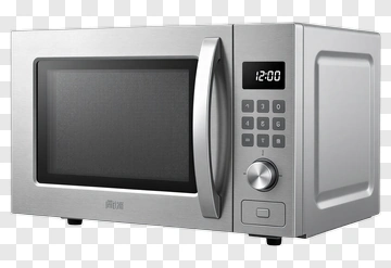 Stainless Steel Microwave Oven PNG