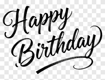 Happy Birthday PNG