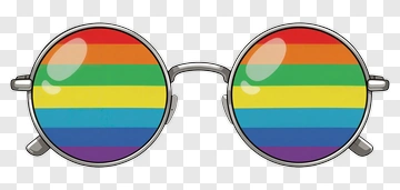 Rainbow Sunglasses PNG