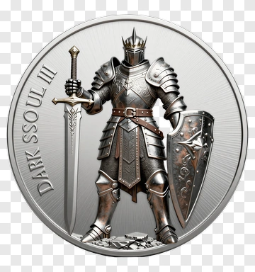 Dark Souls Iii Knight With Sword And Shield PNG