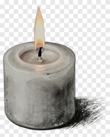 Burning Candle PNG