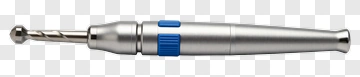 Dental Handpiece With Blue Control Button PNG