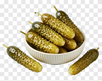 Bowl Of Pickles PNG
