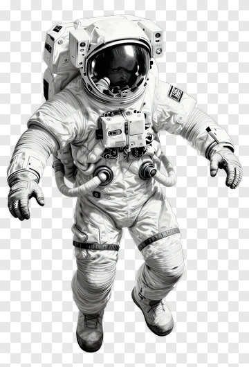 Astronaut In Space Suit PNG