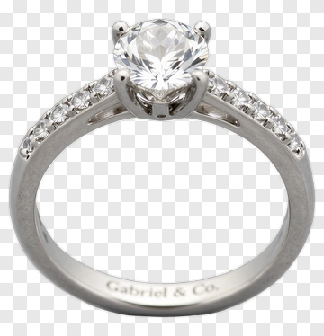Diamond Engagement Ring PNG