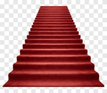 Red Carpet Stairs PNG