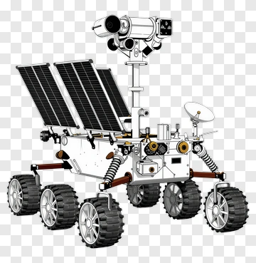 Mars Rover With Solar Panels PNG