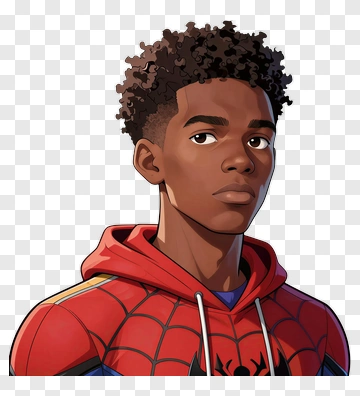 Spider-Man Character Portrait PNG
