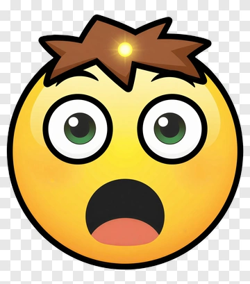 Surprised Emoji Face PNG