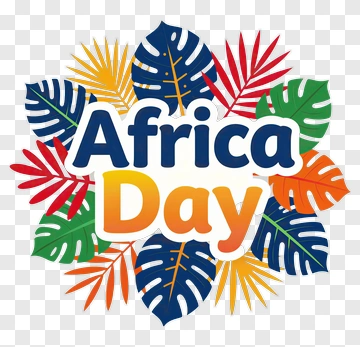 Africa Day Celebration Design PNG