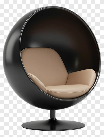 Modern Egg Chair PNG