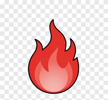Cartoon Fire Flame PNG