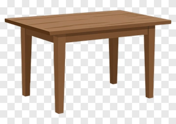 Wooden Table PNG