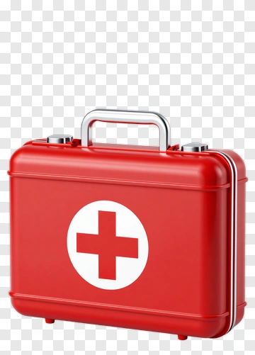 Red First Aid Kit PNG