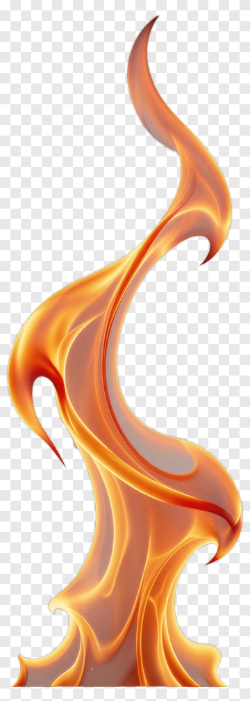 Abstract Flame Design PNG