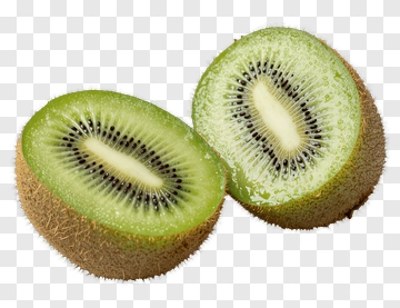 Sliced Kiwi Fruit PNG