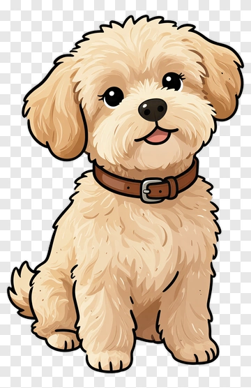 Cute Cartoon Dog PNG