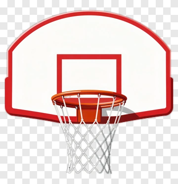 Basketball Hoop With Backboard PNG