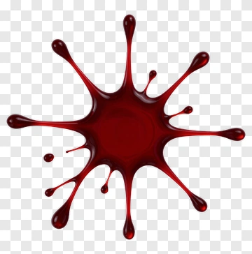 Red Paint Splash PNG