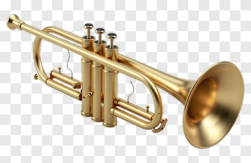 Golden Trumpet PNG