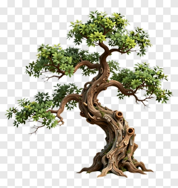 Felt Bonsai Tree PNG