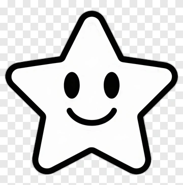Smiling Star Icon PNG