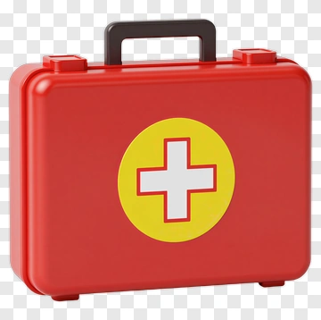 Red First Aid Kit PNG