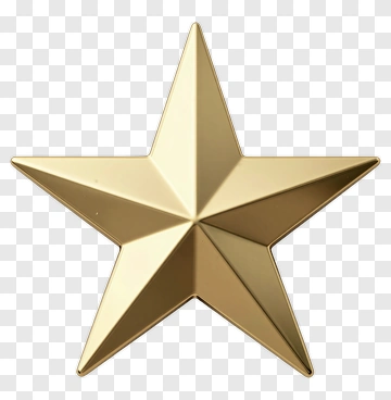 Gold Star PNG