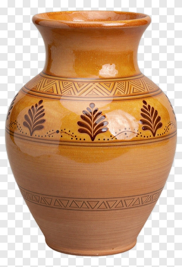 Decorative Ceramic Vase PNG