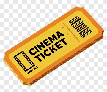 Cinema Ticket PNG