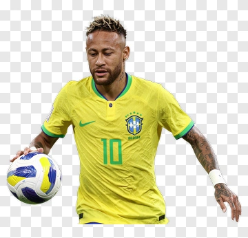Football Player Dribbling A Ball PNG