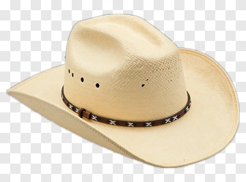 Straw Cowboy Hat PNG