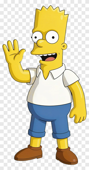 Cartoon Boy Waving PNG