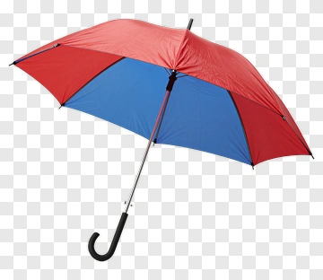 Red And Blue Umbrella PNG