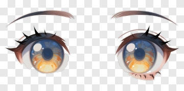 Realistic Anime Eyes PNG