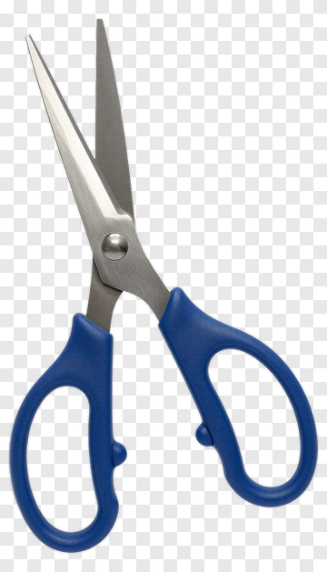 Blue Scissors PNG