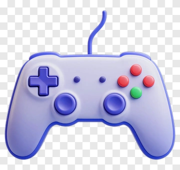 3D Game Controller PNG