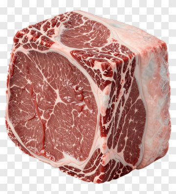 Marbled Beef Cut PNG