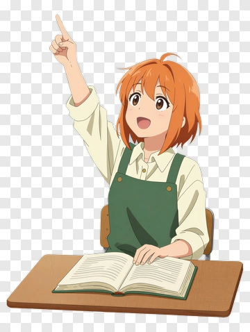 Student Raising Hand In Classroom PNG