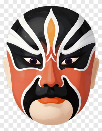 Chinese Opera Mask PNG