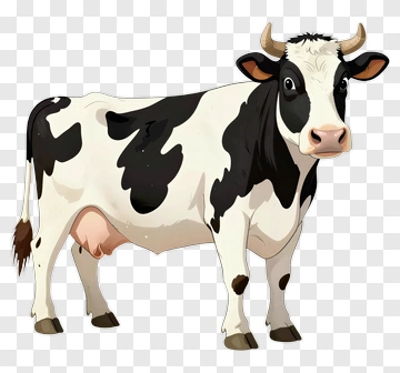 Cartoon Cow PNG