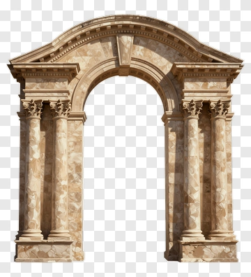 Architectural Marble Arch PNG