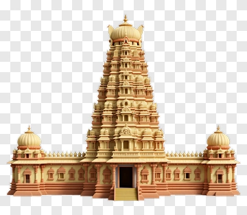 Hindu Temple Structure PNG