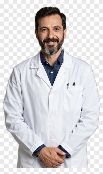 Doctor In A White Lab Coat PNG