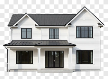 Modern White House Exterior PNG